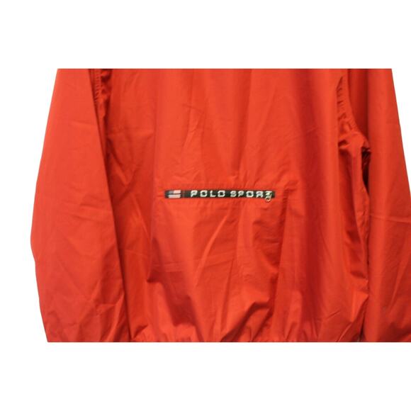 Sperry Top Sider Windbreaker Men’s Medium Red Full Zip Water Resistant Jacket - Picture 6 of 7
